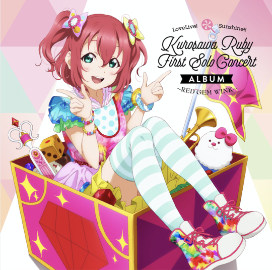 Lovelive Sunshine Kurosawa Ruby First Solo Concert Album Red Gem Wink Llwiki 专业的lovelive 系列中文资料站